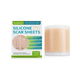 Self-Adhesive Silicone Scar Repair Orange Line Growth Line Smooth Skin Care Beauty Patch (Option: 2PC)